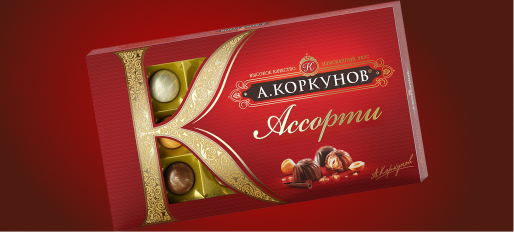 Мороженое Коркунов двойной шоколад